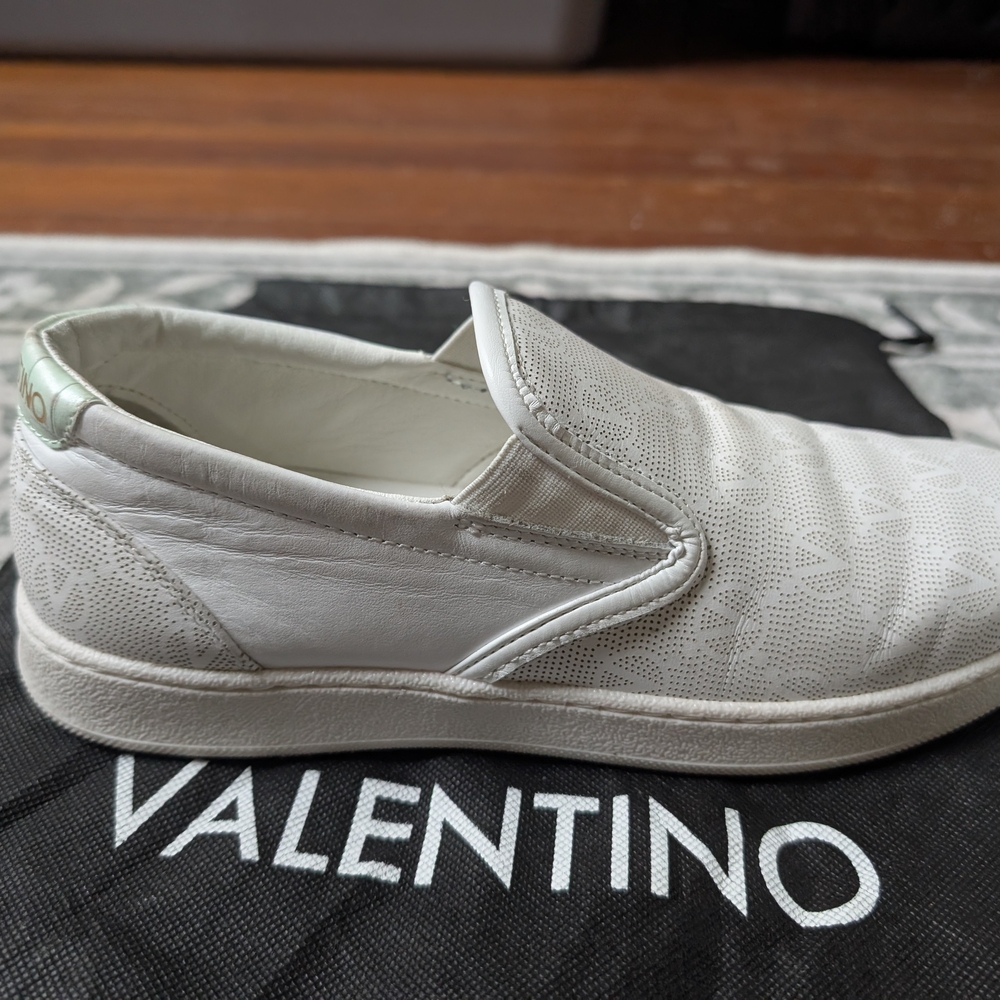 Valentino White Slip-On Sneakers - Picture 5 of 5